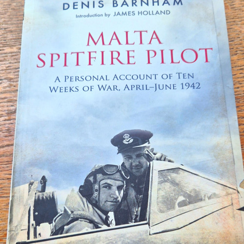 Malta spitfire pilot denis - pilot,