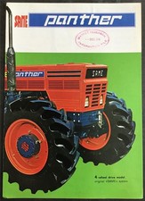 SAME PANTHER TRACTOR Agricultural Sales Brochure c1976 #Mod. 308103930