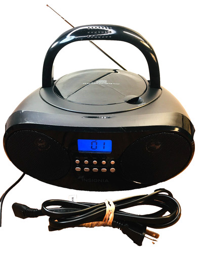 Insignia portable boombox - boombox, cd