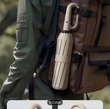 Automatic Open/Close Umbrella with One-Touch Button - Heavy-Duty 8-Rib Windproof