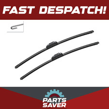 2x Wiper Blades (Pair) Flat /