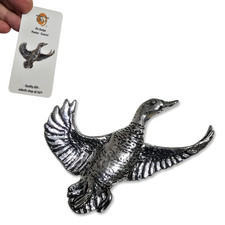 Mallard Pin Badge Pewter