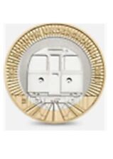 2013 £2 Coin. London Underground Tube Train. Two Pound. inc ebay 10p +4% fee
