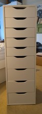 IKEA ALEX Drawer Unit with 9
