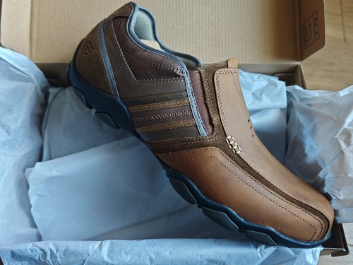 Skechers mens slip - mens, brown