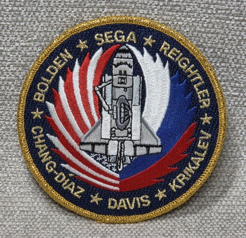 Nasa sts 4 patch - sts-60, 4"