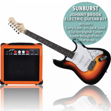 Sunburst Electric Guitar Set