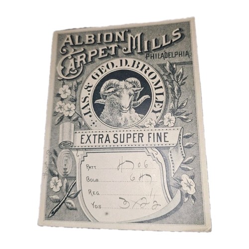 Antique albion carpet - ​antique, mills