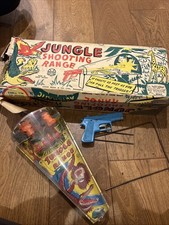 Vintage Marx Jungle Shooting Range – Boxed Set with Gun & Target 1950s
