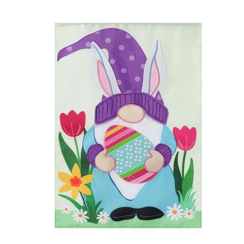 Easter gnome bunny ears garden - bunny,