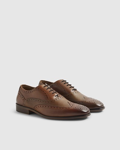 River island mens brogue shoes - mens,