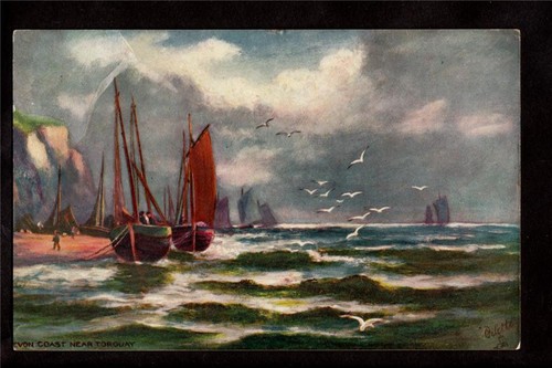 Tuck fishing boats devon coast - fishing,