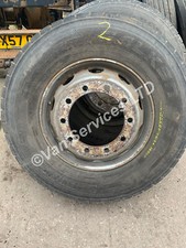 Iveco Eurocargo 18 ton Drive M & S Wheel and Tyre 315/70R22.5 - 14 mm - VAT Incl