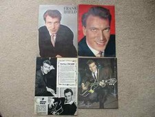Frank Ifield. Three original 1960s colour pics. 12 x 8" 