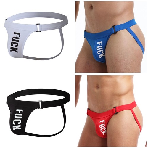 Men sports jockstrap - fu#k,