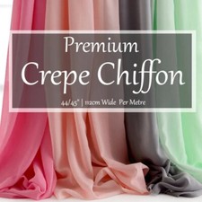 Chiffon Crepe Fabric Décor