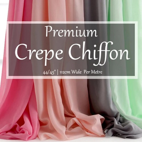 Chiffon crepe fabric décor - fabric,