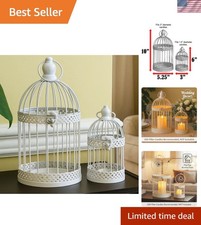Bird Cage Decor Candle Holder