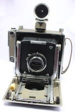 Linhof Technika IV 4x5 Camera Body with 135mm f/4.7 Lens and Viewfinder