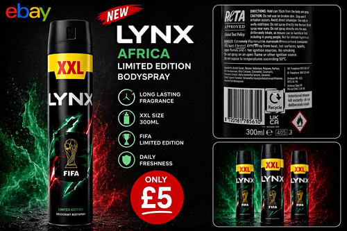 Lynx men africa fifa limited - lynx,