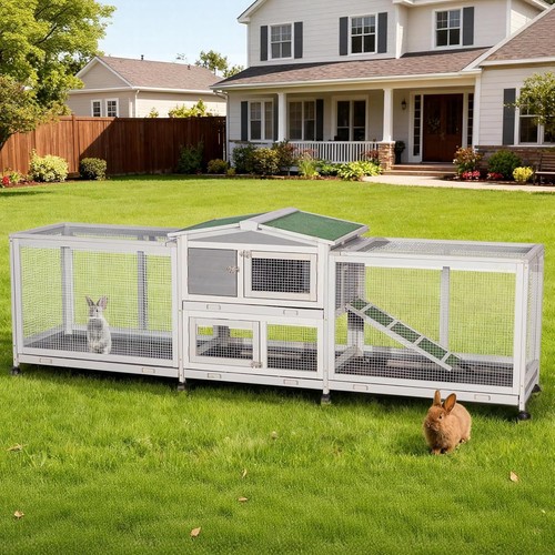 Large rabbit hutch - large,
