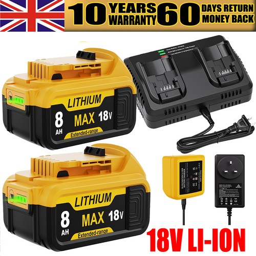 For dewalt 18v battery - 4x,
