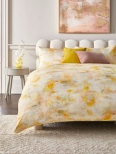 Yellow Abstract 100%Cotton