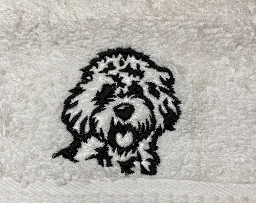 Personalised embroidered