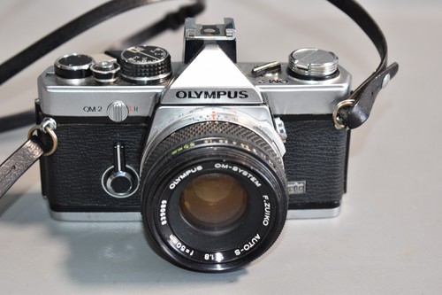 Olympus silver with - om-2, |