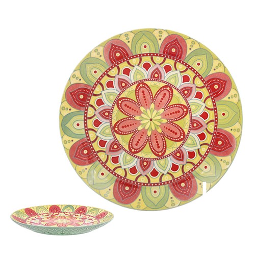 Green tuscany ceramic - green,