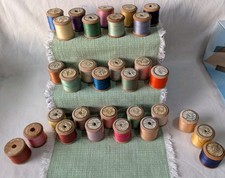 31 Vintage Wooden  Cotton