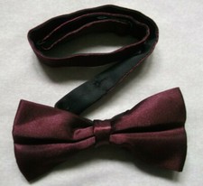 Bow Tie Mens Dickie Bowtie Adjustable Burgundy Red Wine 