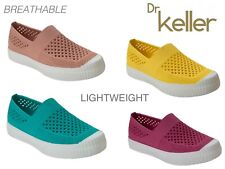 DR KELLER WOMENS BEACH SHOES LIGHTWEIGHT SLIP ON WATERPROOF TRAINERS UK SIZE 3-8