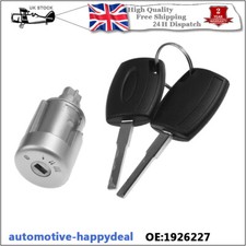 IGNITION BARREL LOCK AND 2 KEYS FOR FORD TRANSIT MK8 CUSTOM 2012 ONWARDS 1926227