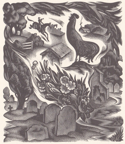 Cockerel graveyard miller - cockerel,