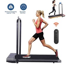 Under Desk Treadmill Foldable Incline App Remote Control Bluetooth Running Pad