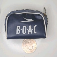 Vintage BOAC Airline Pouch