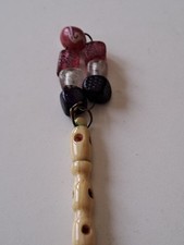 ANTIQUE BONE LACE BOBBIN WITH