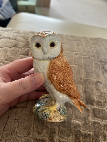 Beswick barn owl ceramic - beswick,