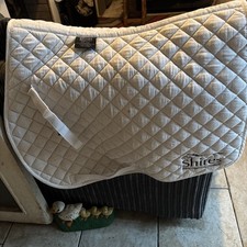 Full Size Shires White Saddle