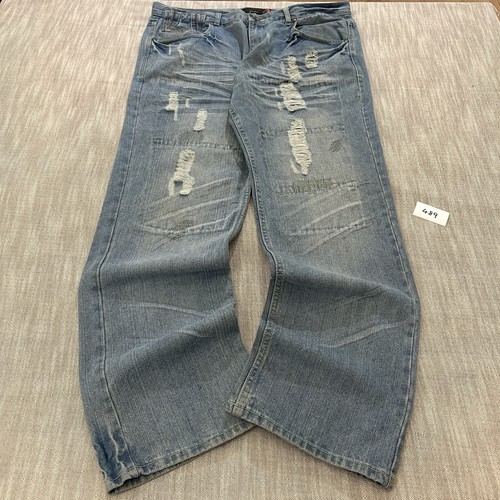 Y2k baggy jeans men - baggy, 38x32