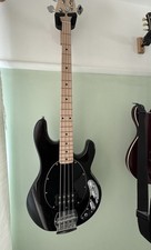 Music Man Sterling Sub Series Ray4 Black Maple Fingerboard