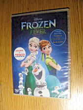 Frozen / Fever DVD. Slim Case. - TESCO EXCLUSIVE - 7 MINUTE FILM- NEW & SEALED