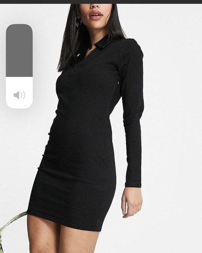 Topshop joni black - black, denim