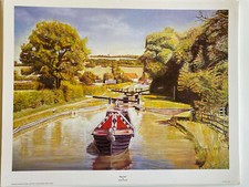 English canal Boating long