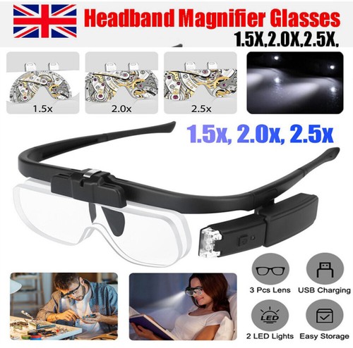 Magnifier glasses with led - magnifier,