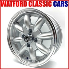 MG Midget/AH Sprite Silver Minilight Alloy Wheels 