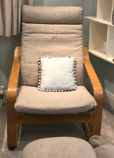 IKEA Poang Chair - light grey
