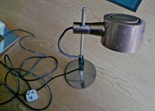 Vintage table lamp made - lamp, by