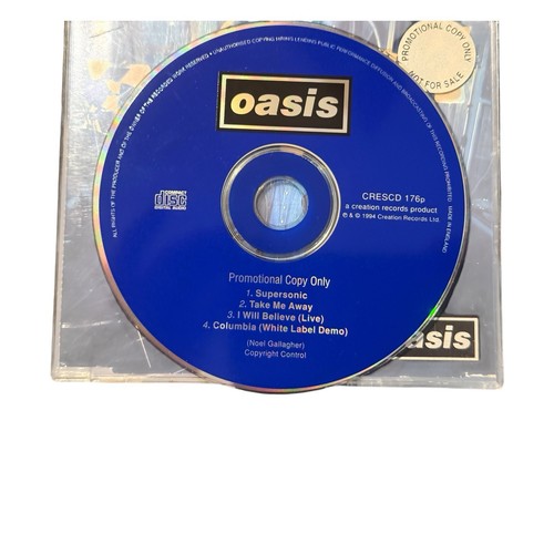 Oasis supersonic promo cd - uk,